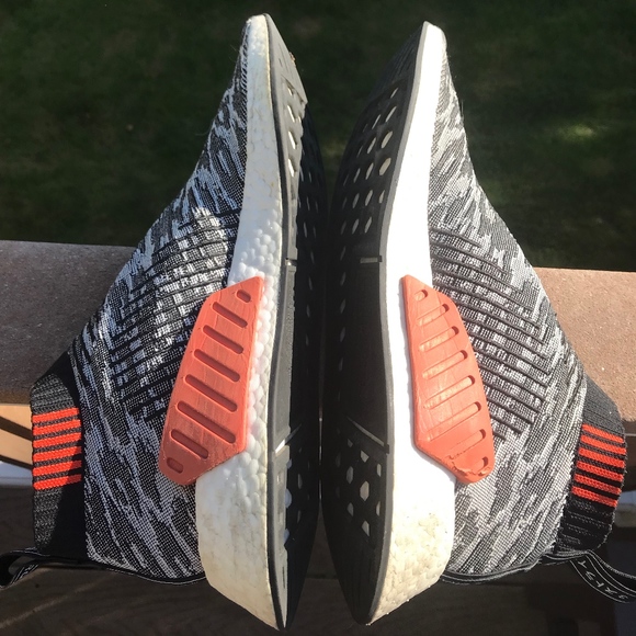 Adidas NMD CS2 PK City Sock Tiger Camo Black Sz 10 - Picture 3 of 5